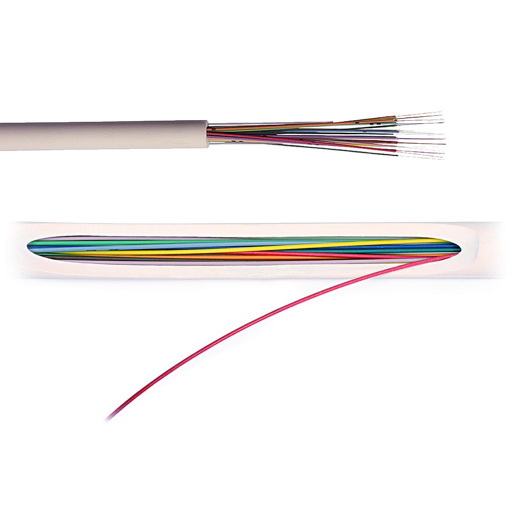 Haspel 500m glasvezelkabel single mode 12x9/125 OS2 - EasyXS